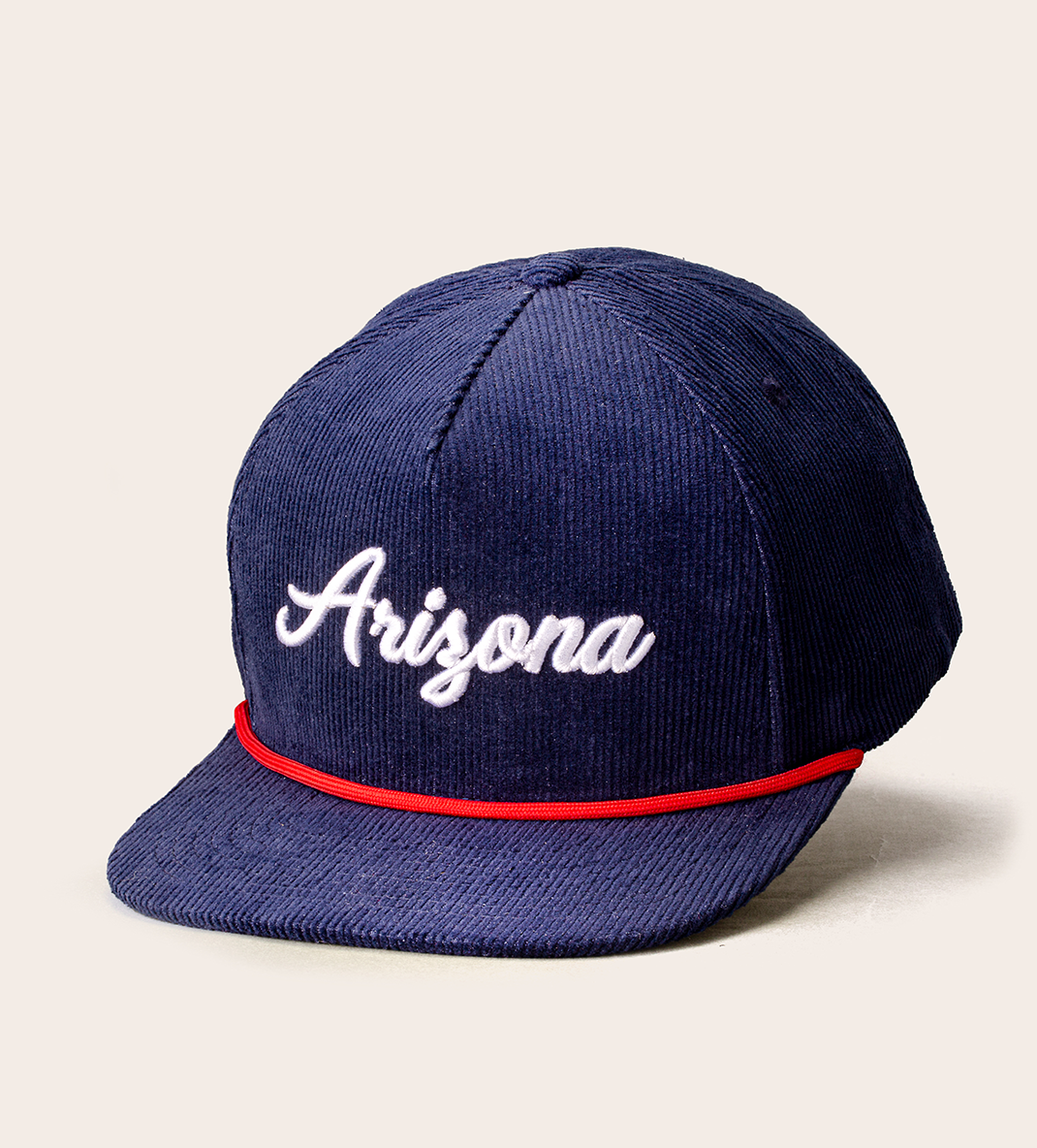 Arizona Corduroy Snapback - Navy