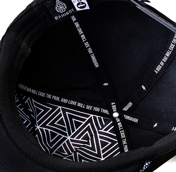 RAINBOX Hydrometric Water-Resistant Hat - Black