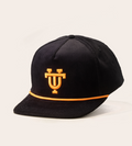 Interlocking UT Corduroy Hat - Black