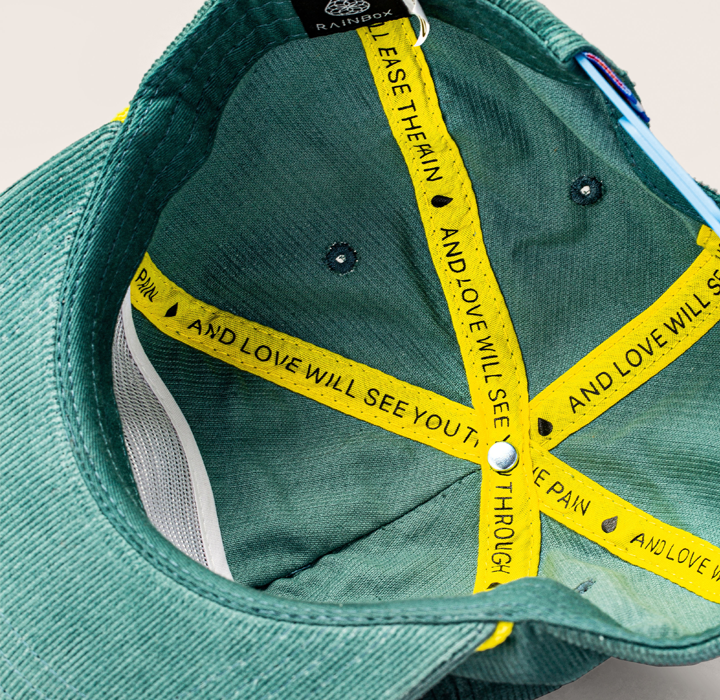 Aspen Corduroy Snapback - Blue