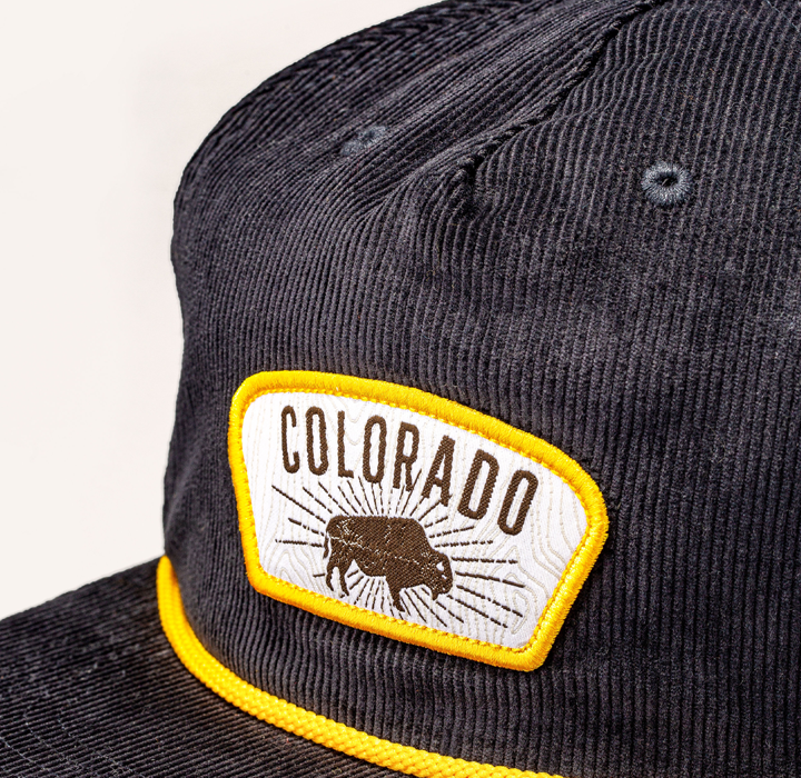 Colorado Buffalo Snapback - Black