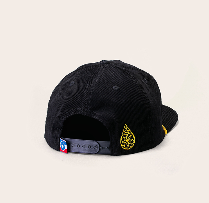 The University of Missouri Corduroy Snapback - Black