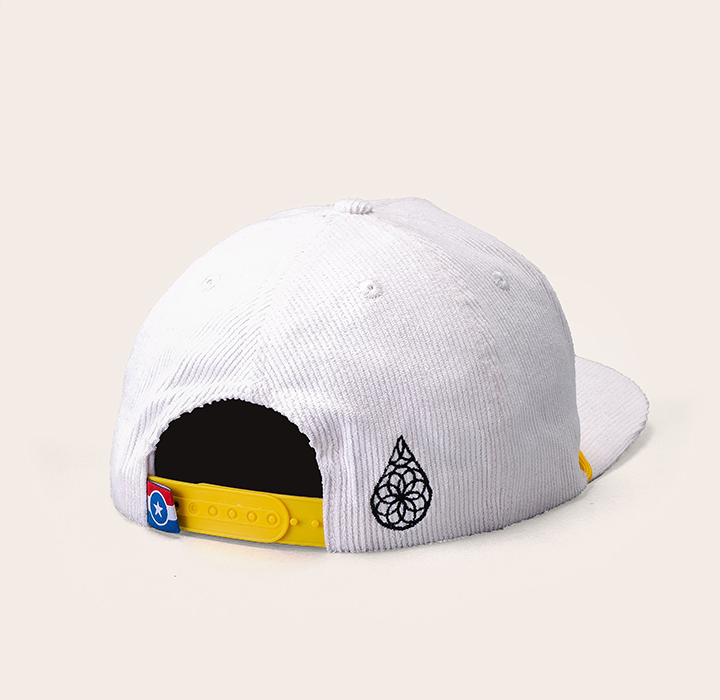 Missouri Corduroy Snapback - White | RAINBOX – Rainbox