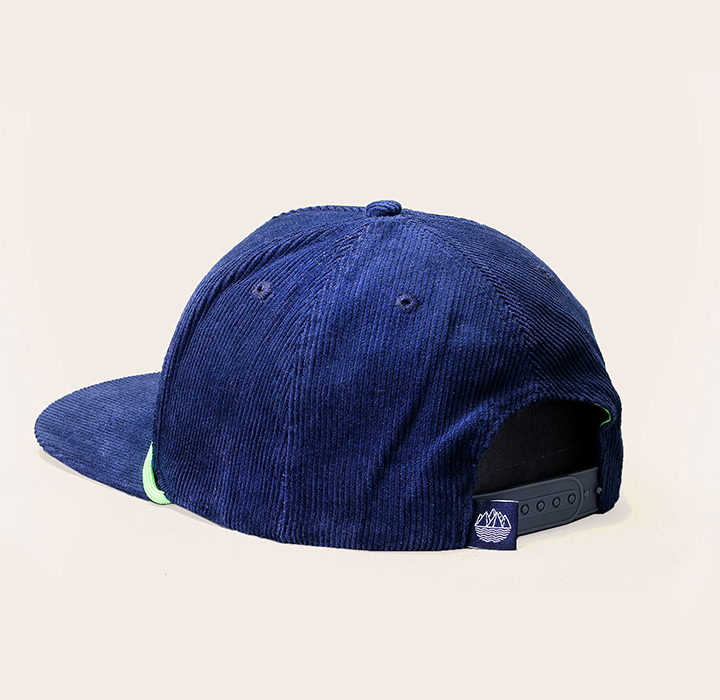 Seattle Corduroy Snapback - Navy