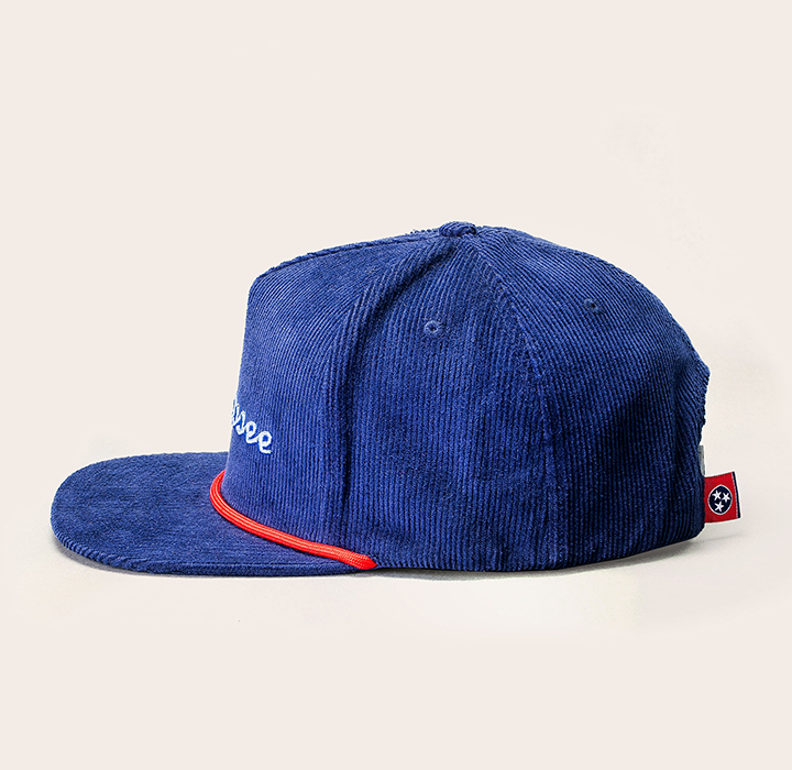 Tennessee Corduroy Snapback - Navy