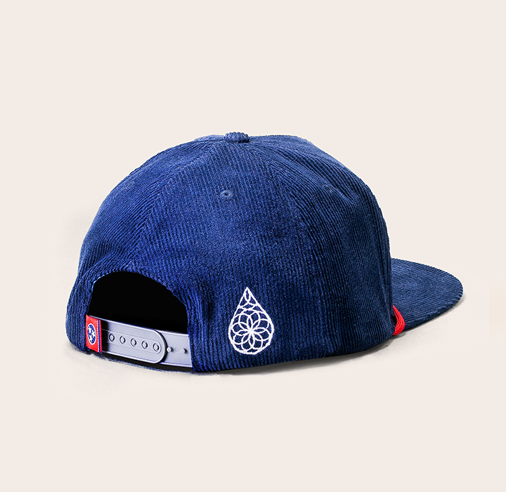 Tennessee Corduroy Snapback - Navy