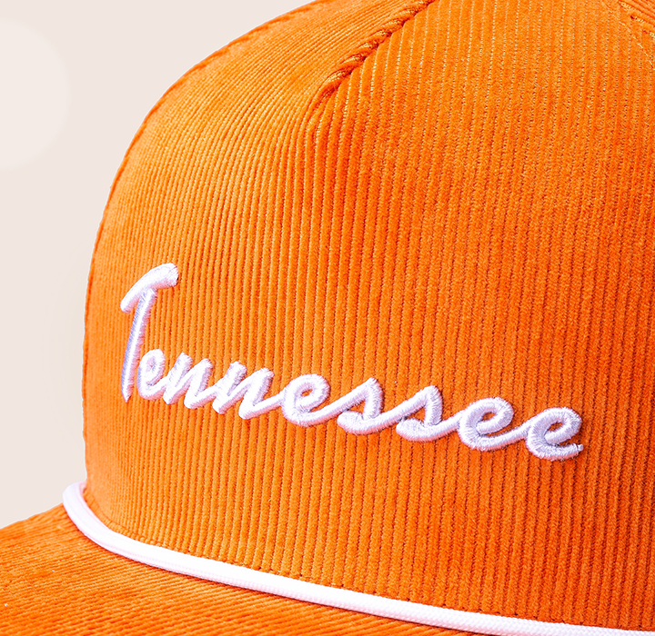 Tennessee Corduroy Snapback - Orange