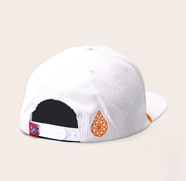 The University of Tennessee Corduroy Snapback - White